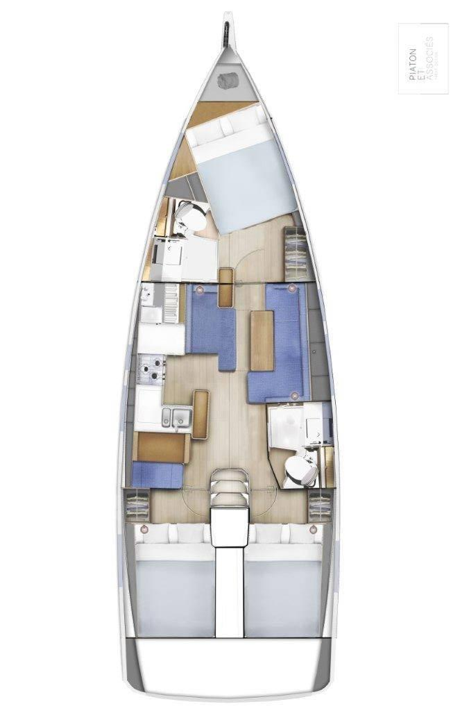 Alquiler de barcos Primošten barato de Sun Odyssey 410