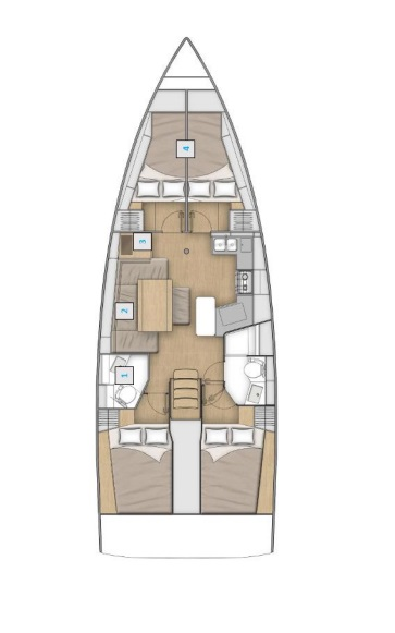Alquiler de embarcaciones Bénéteau Oceanis 40.1 enÁlimos en Samboat