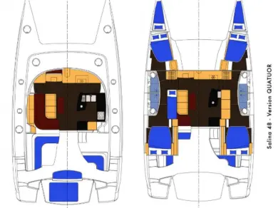 Alquiler de embarcaciones Fountaine Pajot Salina 48 enIsla Corazón de Jesús en Samboat