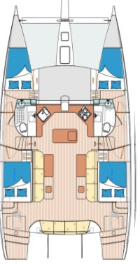 Alquiler Catamarán Island Spirit Yachts con o sin  título de navegación