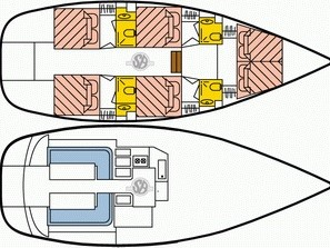 Alquiler de barcos Primošten barato de Atoll 50