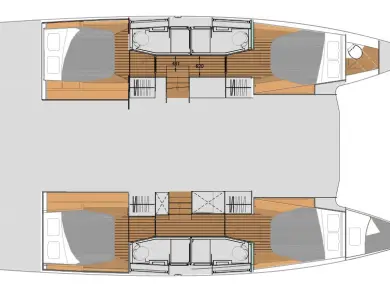 Alquiler Catamarán en Palermo - Fountaine Pajot Elba 45