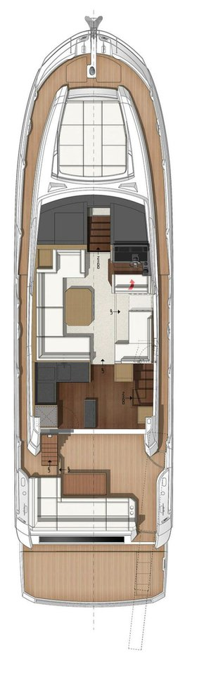 Alquiler de barcos Punat barato de Prestige 520 Flybridge - 3 + 1 cab.
