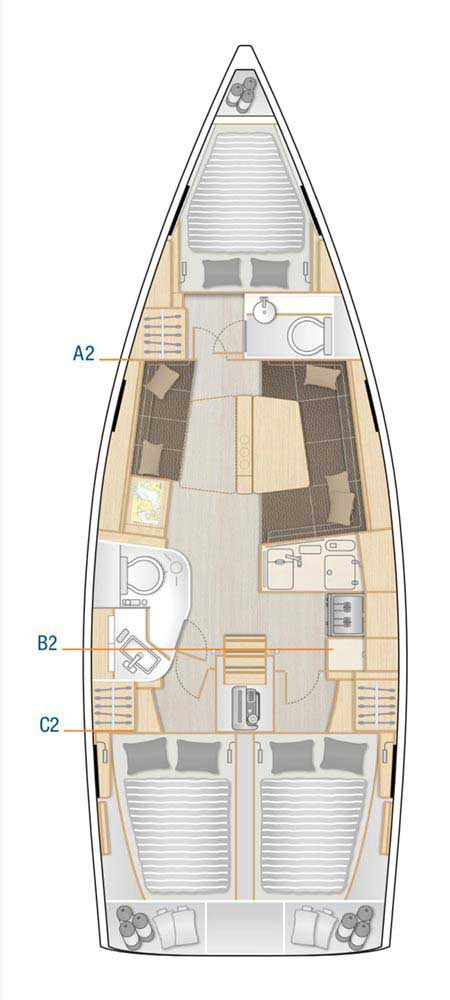 Alquiler Velero en Šibenik - Hanse Hanse 388