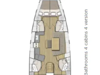 Alquiler de embarcaciones Bénéteau Oceanis 46.1 enKomolac en Samboat