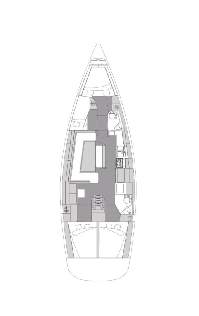 Alquiler de embarcaciones Elan Impression 45.1 enBiograd na Moru en Samboat