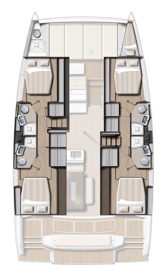 Alquiler Catamarán en Zadar - Bali Bali 4.6