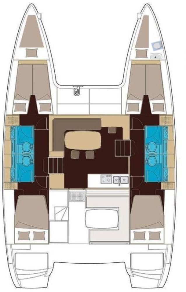Alquiler de Lagoon Lagoon 400 en Álimos