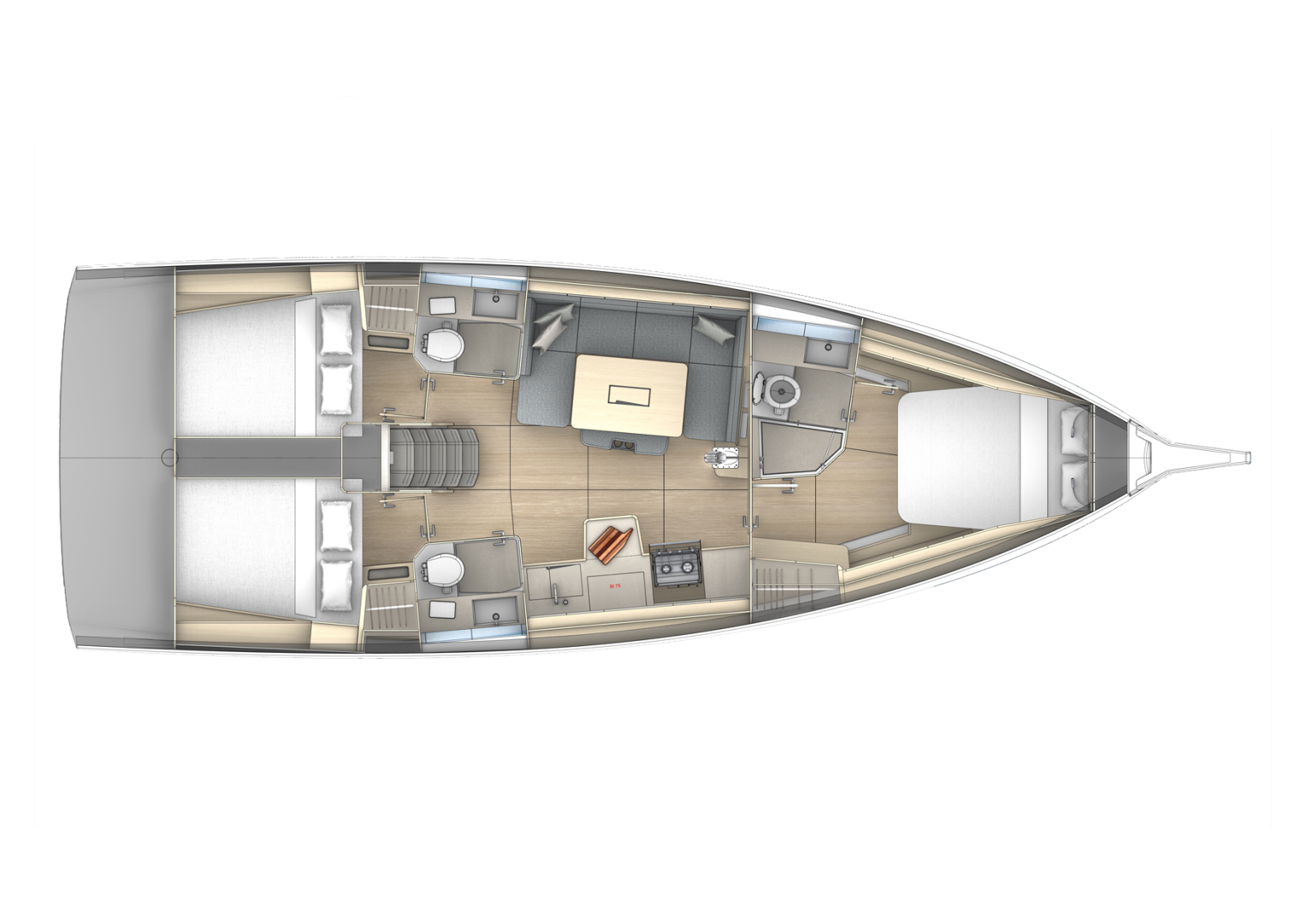 Alquiler Velero en Palero - Dufour Dufour 41