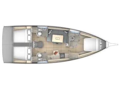 Alquiler Velero en Palero - Dufour Dufour 41