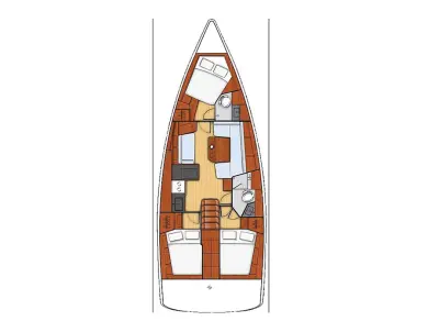 Bénéteau Oceanis 41.1 de alquiler a Lefkáda