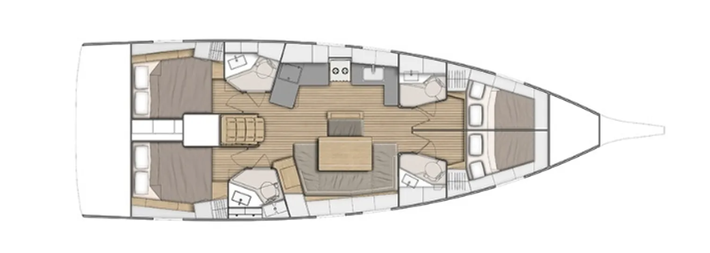 Alquiler Velero en Lefkáda - Bénéteau Oceanis 46.1