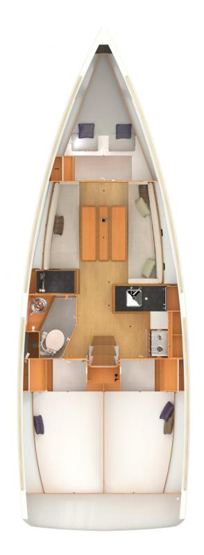 Alquiler de Jeanneau Sun Odyssey 349 en Lefkáda