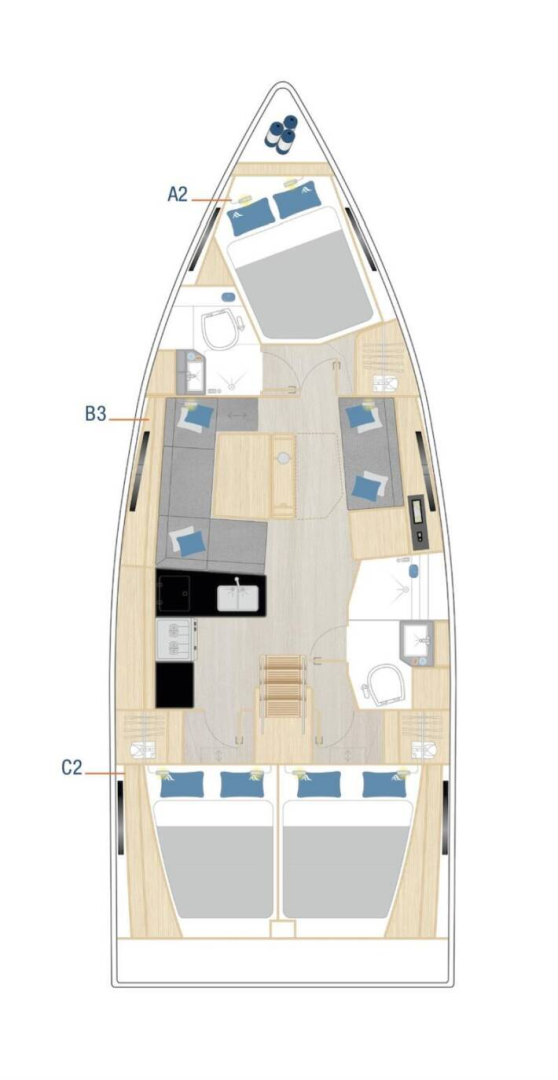 Alquiler Kaštela - Hanse Hanse 360 en SamBoat