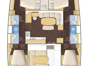 Alquiler de embarcaciones Lagoon Lagoon 420 enÁlimos en Samboat