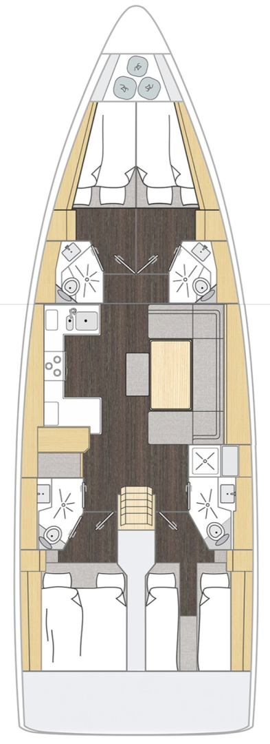 Alquiler Fethiye - Bavaria Bavaria C46 en SamBoat