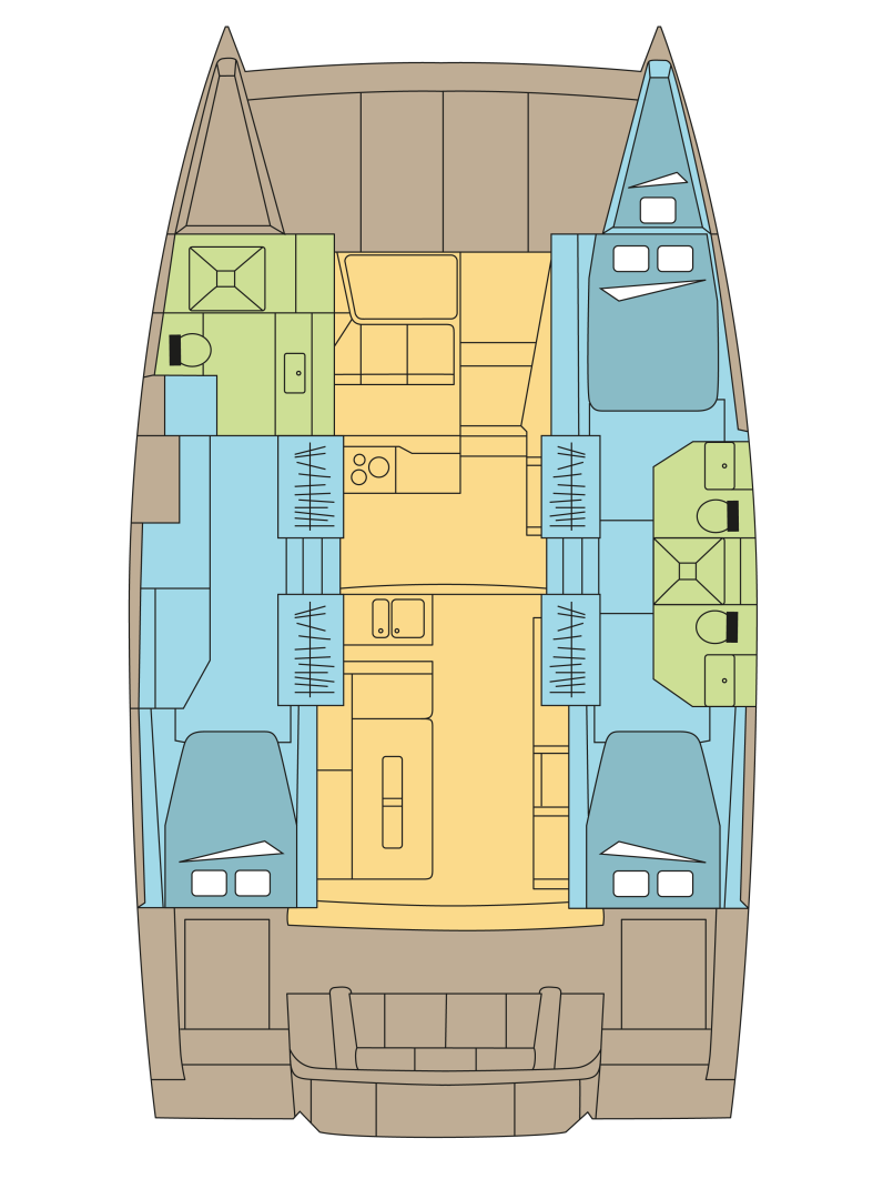 Catamarán para alquilar Marsh Harbour al mejor precio