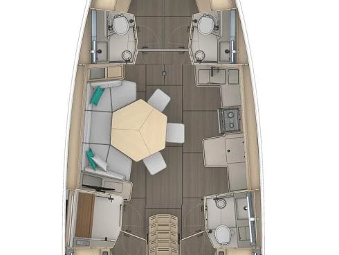 Alquiler de barcos Adaköy barato de Dufour 44