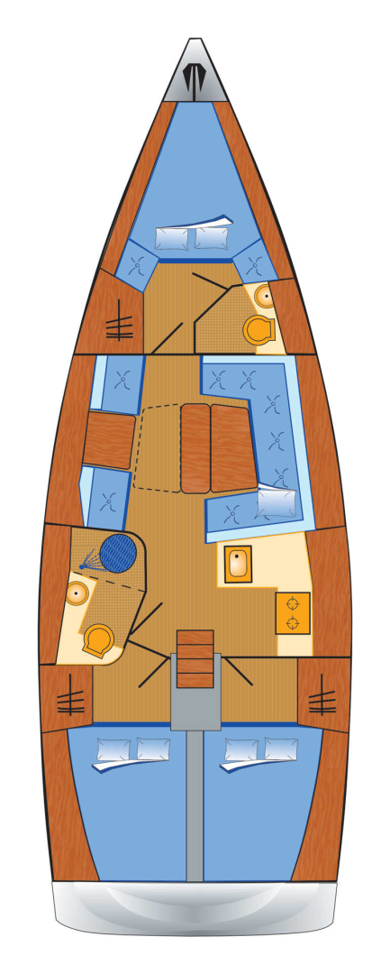 Alquiler de embarcaciones Hanse Hanse 415 enHeiligenhafen en Samboat