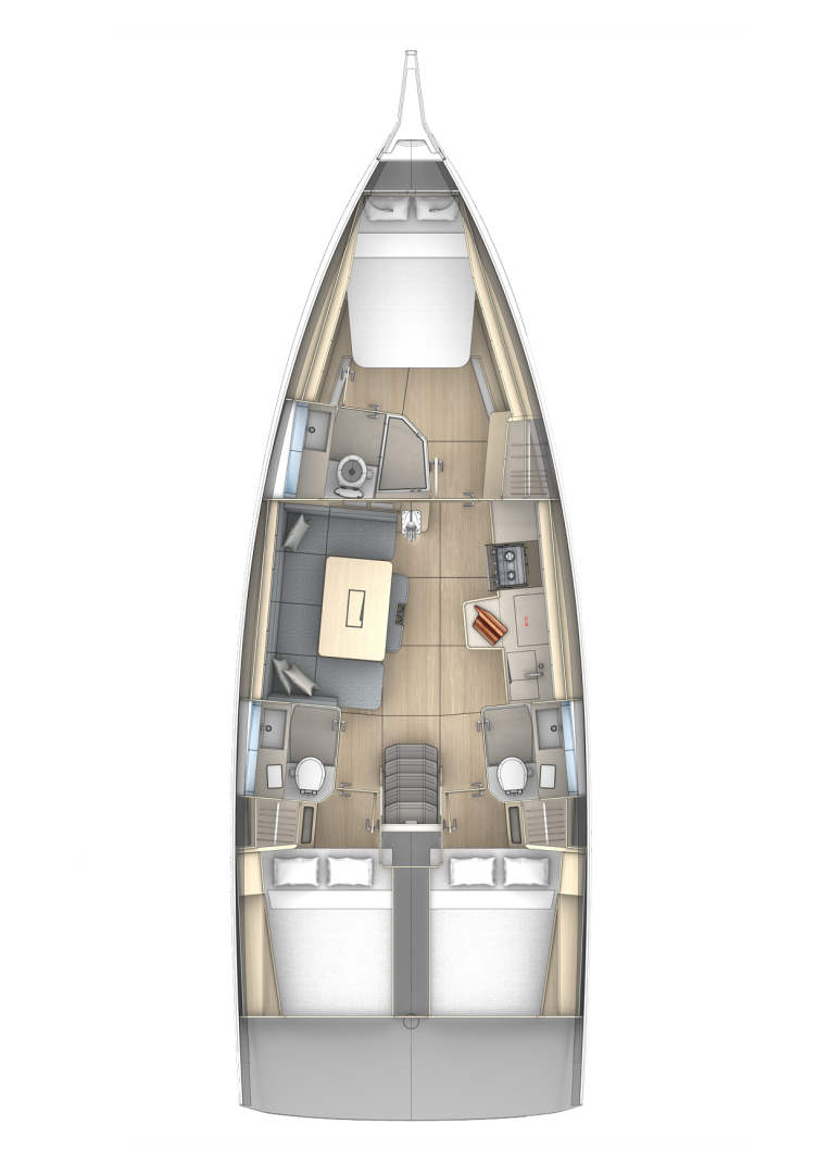Alquiler de Dufour Dufour 41 en Procida