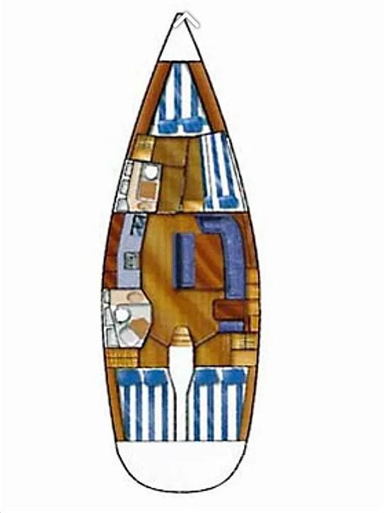 Alquiler de Velero, con o sin patrón Dufour Préveza