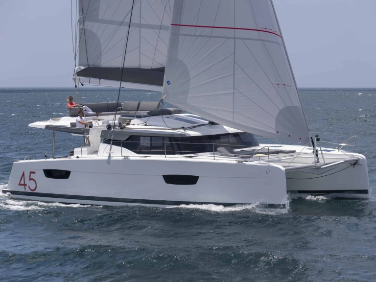 Alquiler de embarcaciones Fountaine Pajot Elba 45 - Premium A/C enLe Marin en Samboat