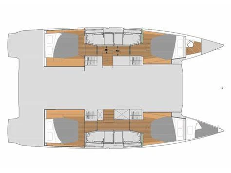Alquiler de Catamarán, con o sin patrón Fountaine Pajot Le Marin