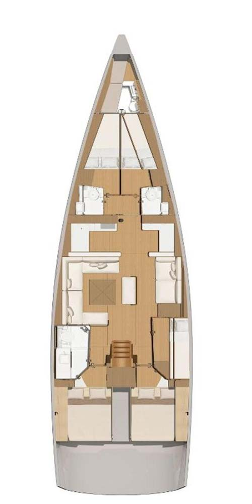 Alquiler de barcos Trogir barato de Dufour 56 Exclusive