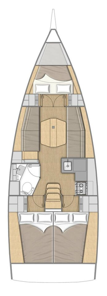 Alquiler de barcos Biograd na Moru barato de Oceanis 34.1