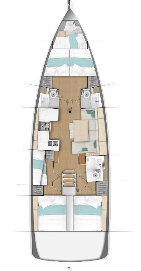 Alquiler de Jeanneau Sun Odyssey 490 en Rogač