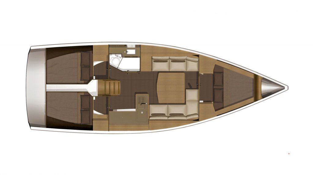 Alquiler de barcos Marsella barato de Dufour 382 Grand Large