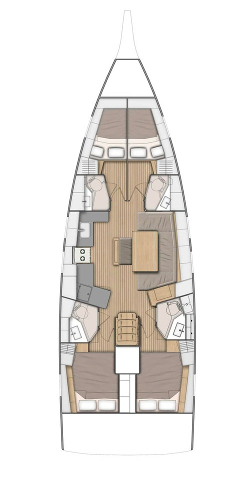 Alquiler de barcos Cala d'Or barato de Oceanis 46.1