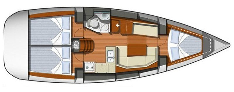 Alquiler de embarcaciones Jeanneau Sun Odyssey 36i enSaint-Mandrier-sur-Mer en Samboat