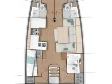 Jeanneau Sun Odyssey 490 de alquiler a Trogir
