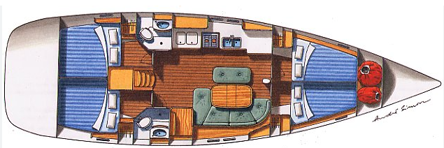Alquiler Velero en Lefkáda - Bénéteau Oceanis 473 Clipper