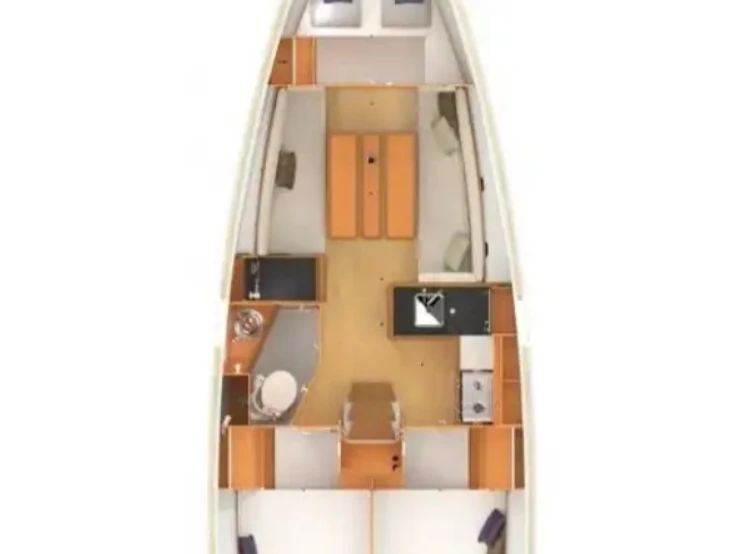 Alquiler de Jeanneau Sun Odyssey 349 en Punat