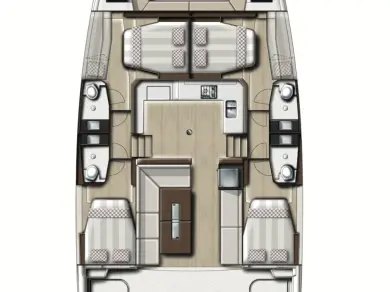 Alquiler de barcos Pirovac barato de Bali Catspace Voile