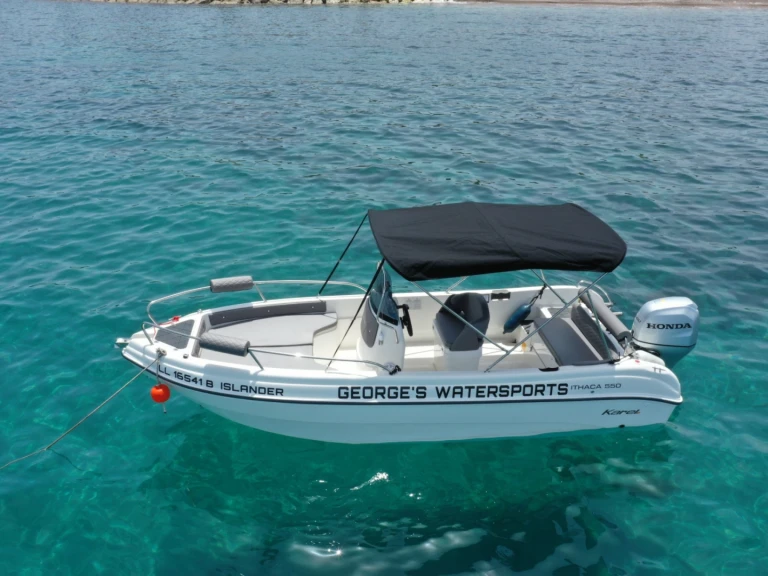 Alquiler Barco de motor Karel con o sin  título de navegación