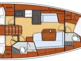Alquiler de barcos Lefkáda barato de Oceanis 41.1