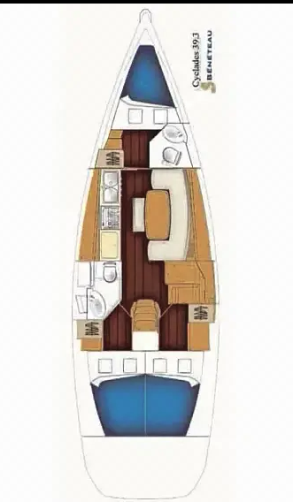 Alquiler de barcos Fethiye barato de Cyclades 39.3