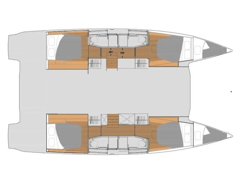 Alquiler Göcek - Fountaine Pajot Elba 45 en SamBoat