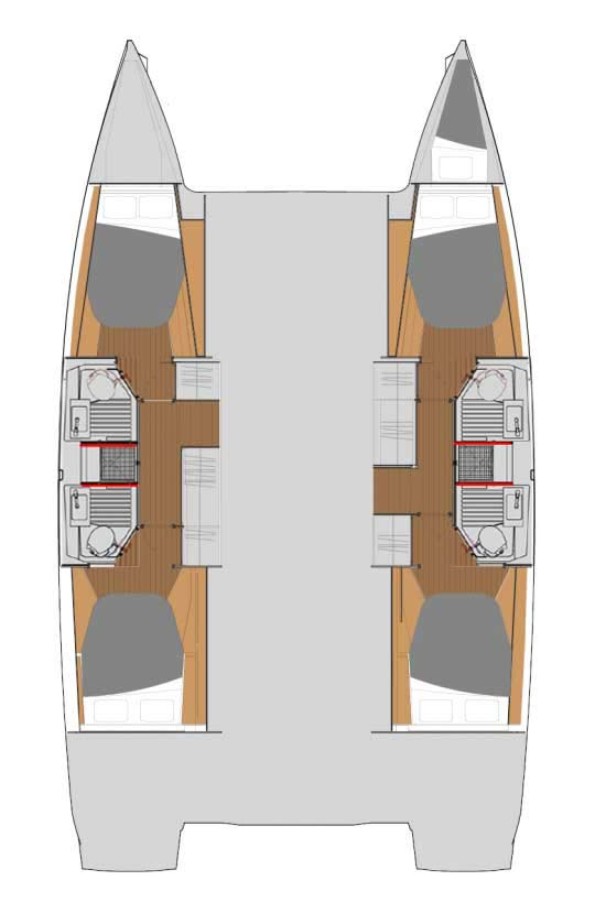 Alquiler Lefkáda - Fountaine Pajot Astrea 42 en SamBoat