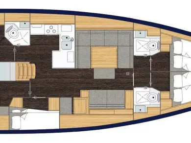 Alquiler de barcos Split barato de Bavaria C50
