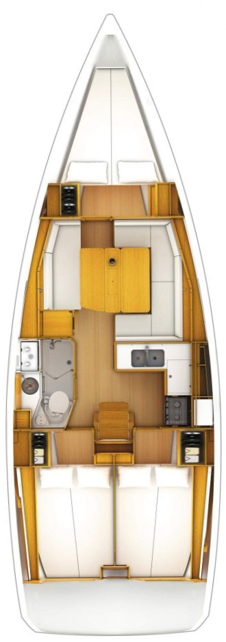 Alquiler de barcos Gouviá barato de Sun Odyssey 389