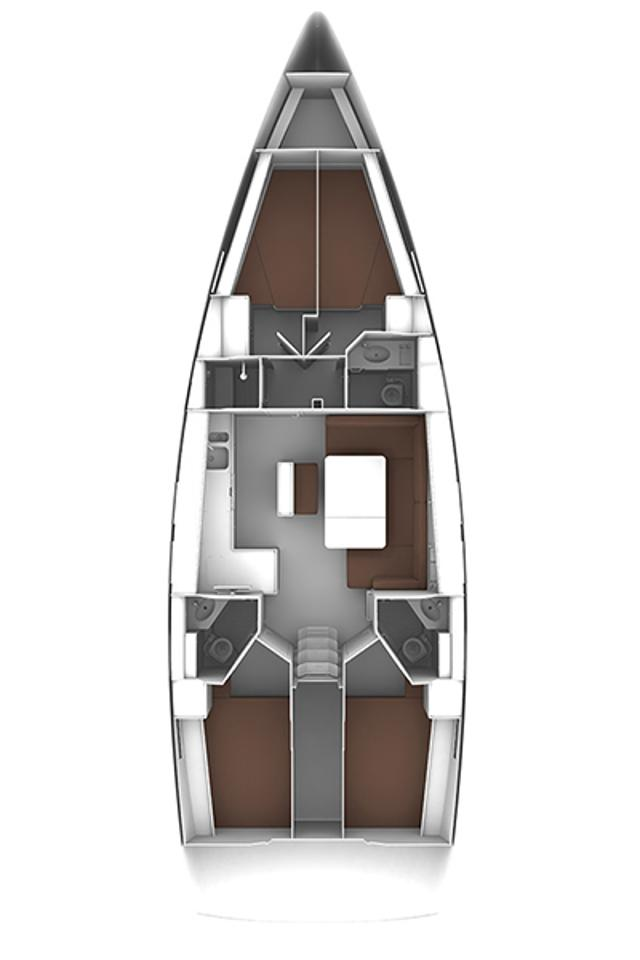 Bavaria Cruiser 46 de alquiler a Biograd na Moru