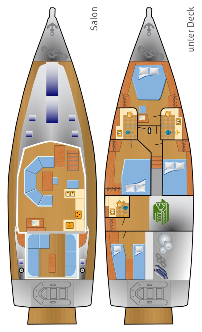 Alquiler Velero en Can Pastilla - Hanse Moody 54 DS