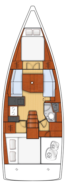 Bénéteau Oceanis 38.1 de alquiler a Heiligenhafen