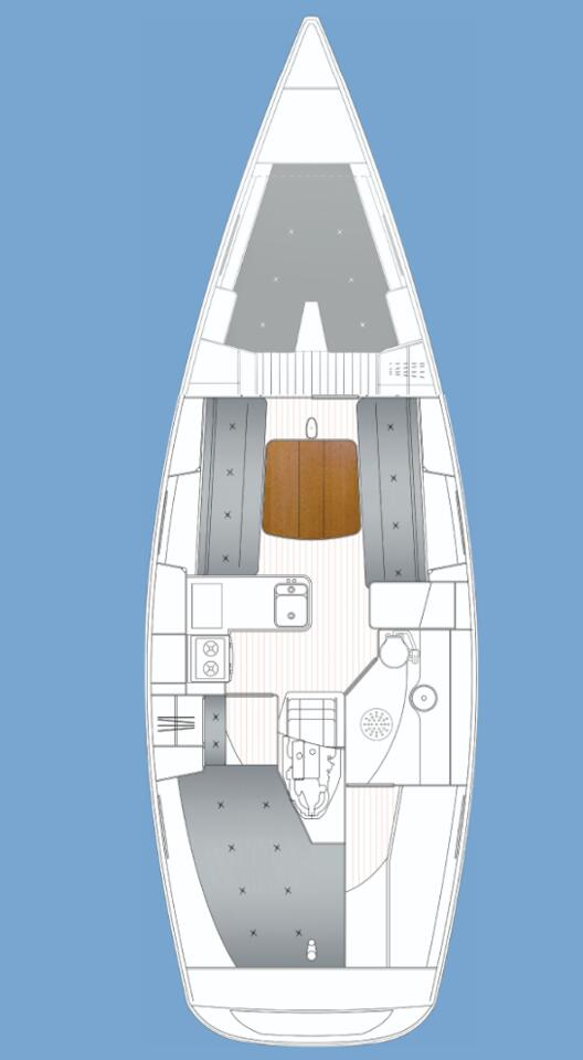 Alquiler de barcos Heiligenhafen barato de Saare 38.2