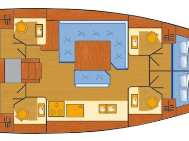 Alquiler Palma de Mallorca - Jeanneau Sun Odyssey 479 en SamBoat