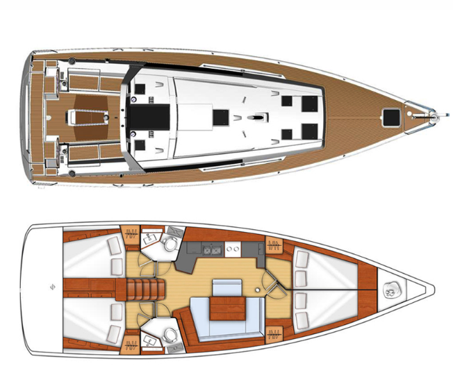 Bénéteau Oceanis 45 de alquiler a Lefkáda